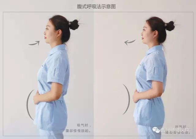 腹式呼吸图片_纵览新闻